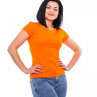 Bono Футболка женская 950079 цвет насищенно оранжевый
