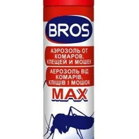 Аэрозоль Брос (Bros) MAX от комаров и клещей 90 мл