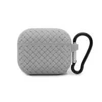 Airpods Pro 2 Case Fabric Pattern — Gray