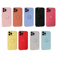 Ring Silicone Case iPhone 12 Pro 6.1" — Pink Sand