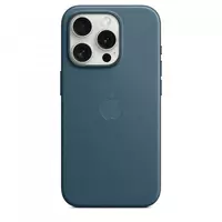FineWoven Case with MagSafe iPhone 15 Pro Max — Pacific Blue