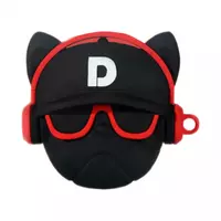Airpods Case Emoji Series — D Glasses Red