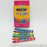 Олівці воскові Crayons, набір 6 кол.