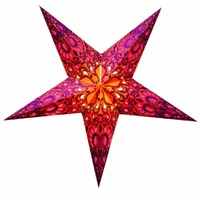 Светильник Звезда картонная 5 лучей PINK CYRUS