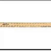 Лінійка дерев'яна 30см Закрійника шовкографія (в уп 12шт)Міцар