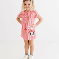 Платье Minni Mouse 68-74 см (6-9 мес) Disney MN17463 Бело-красный 8691109876850