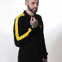 Олимпийка Custom Wear с лампасами Black/Yellow L