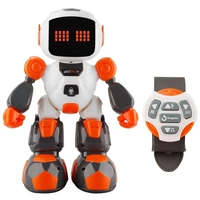 Игрушка Робот Интерактивный Говорящий Программируемый Робот На Радиоуправлении Со Светом и Звуком 3 in 1