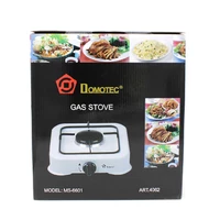Плита газовая кухонная однокомфорочная Domotec MS-6601 - 4062