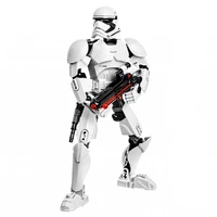 Конструктор фігурка Штурмовик з фільму Зіркові Війни. Іграшка конструктор Stormtrooper 24 см (81шт. деталей) аналог LEGO