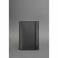 Кожаная обложка для паспорта 2.0 черная