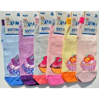 Шкарпетки дитячі Хома 18-20 дівчинка кекси¶ 2172