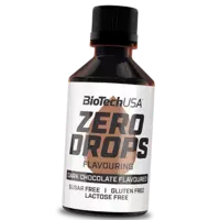 Ароматизированые капли, Zero Drops, BioTech (USA)  50мл Черный шоколад (05084014)
